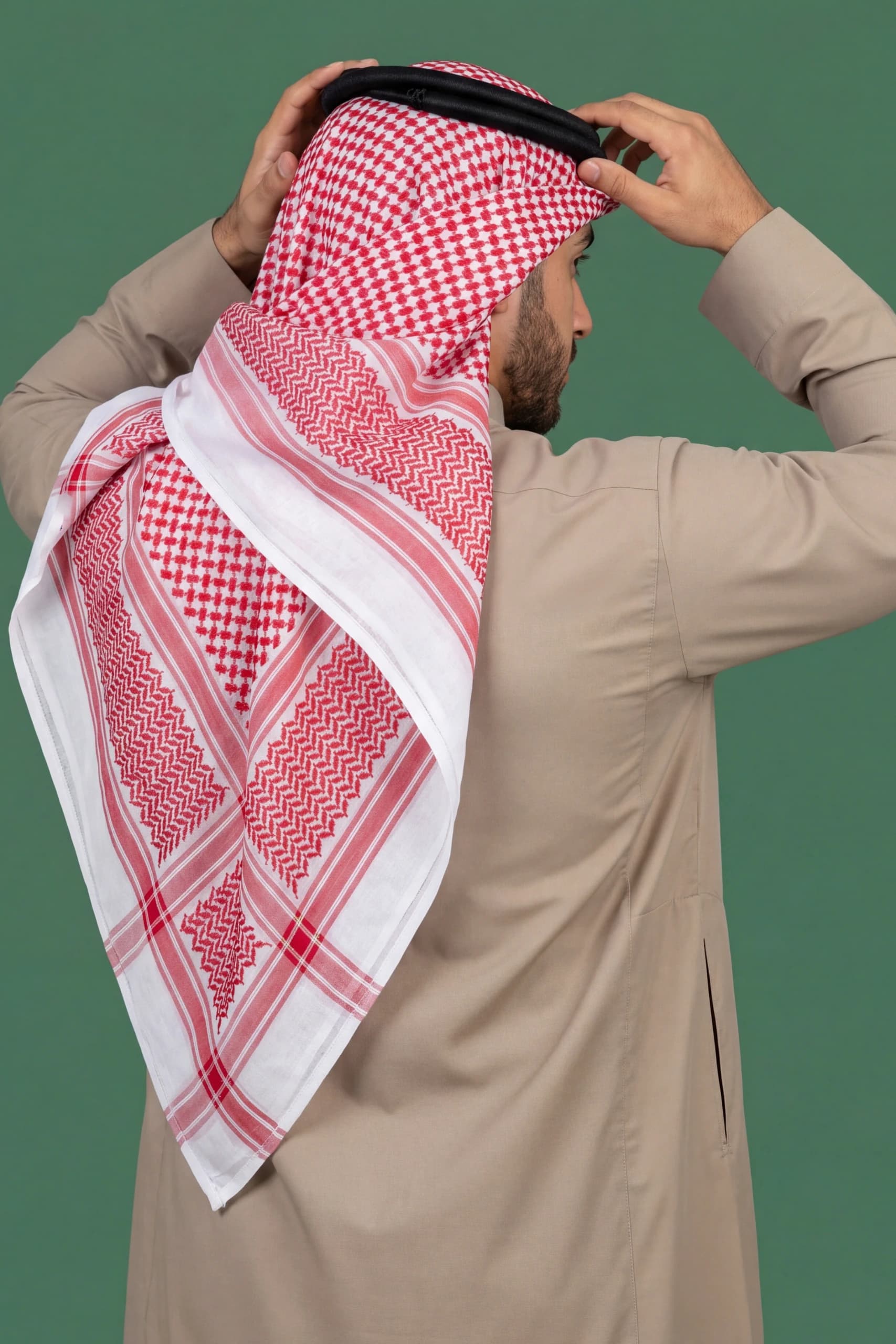 Khaki Beige Saudi Thobe 4