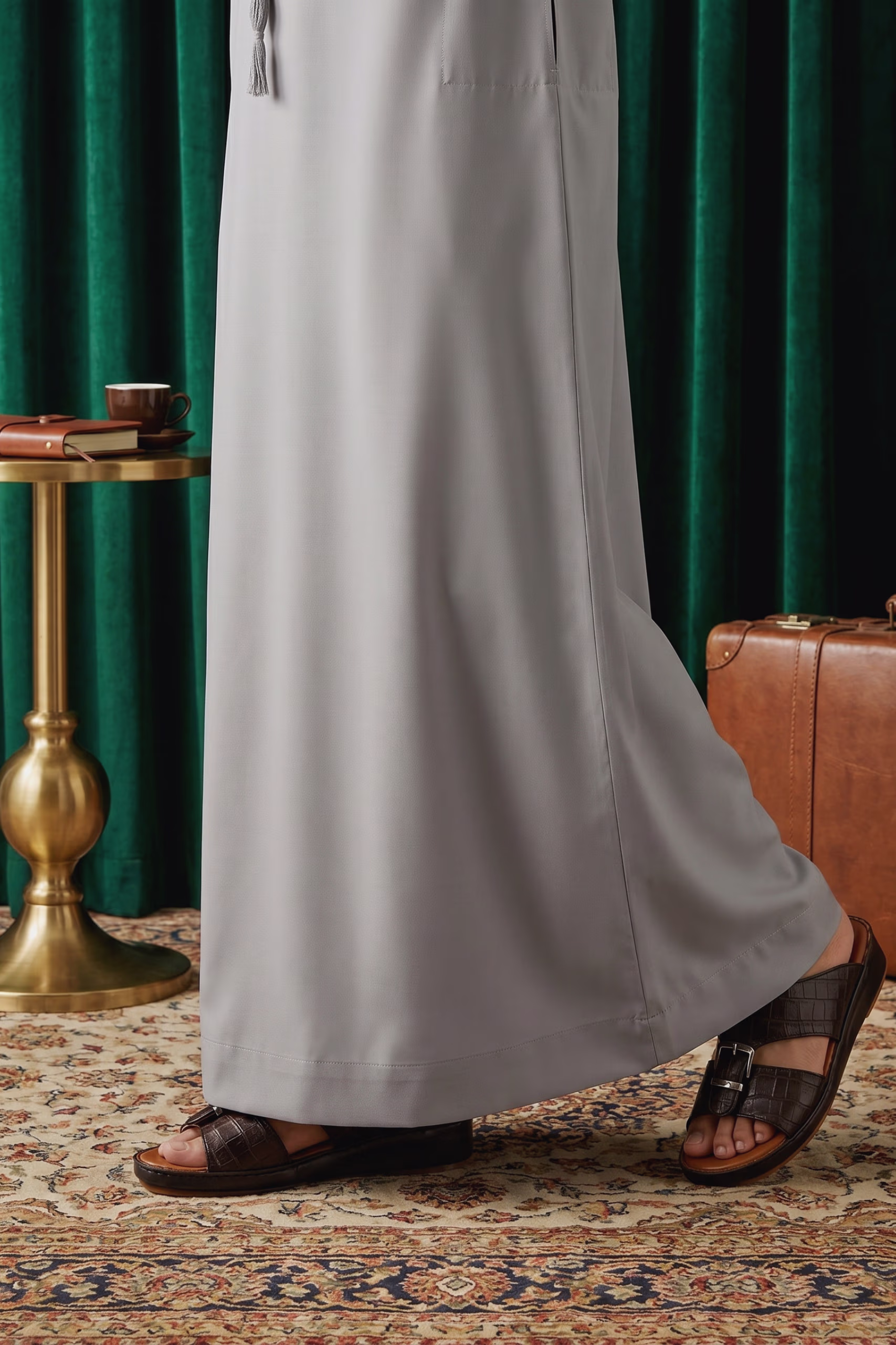 Luxury Cool Grey Emirati Kandura 7