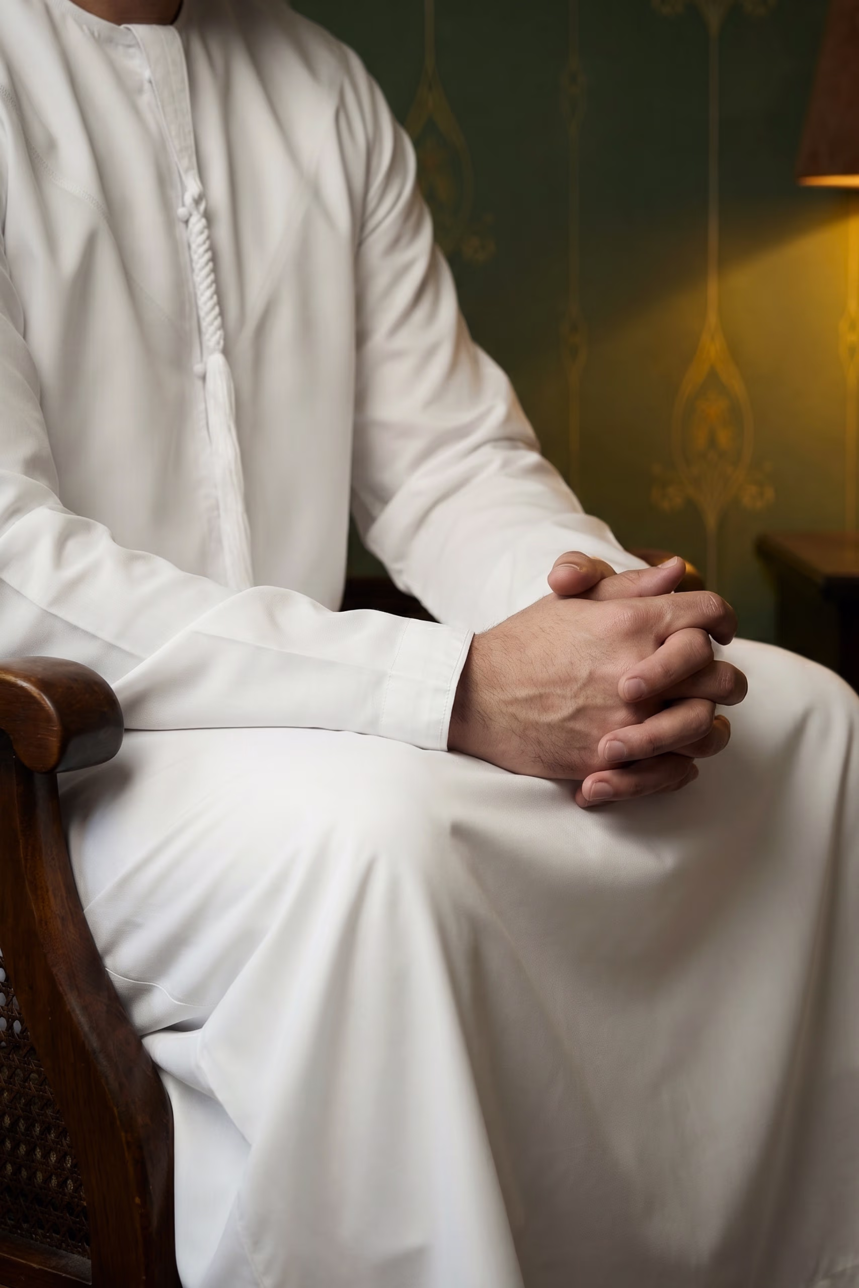 Luxury Off White Emirati Kandura 5