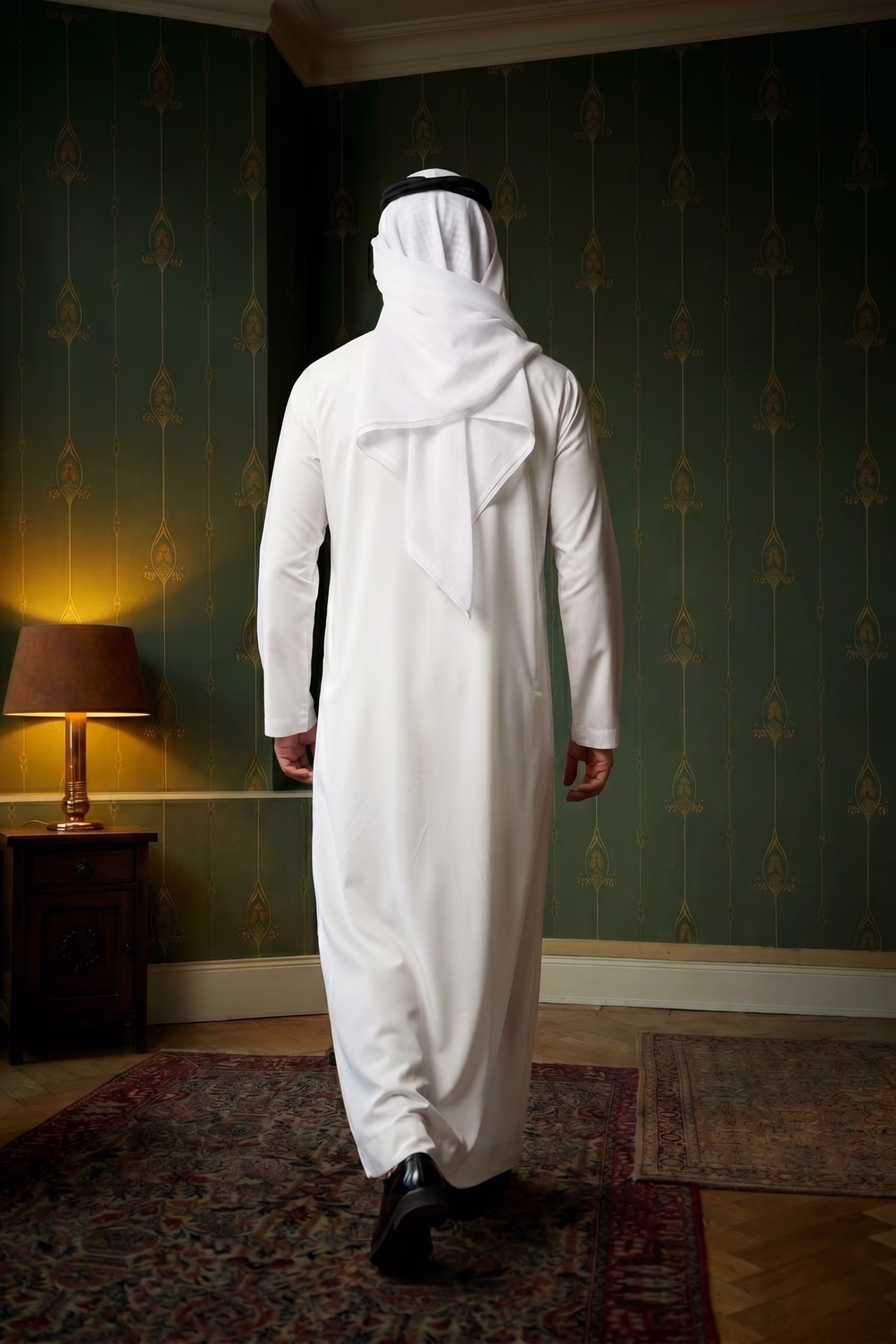 Luxury Off White Emirati Kandura 9
