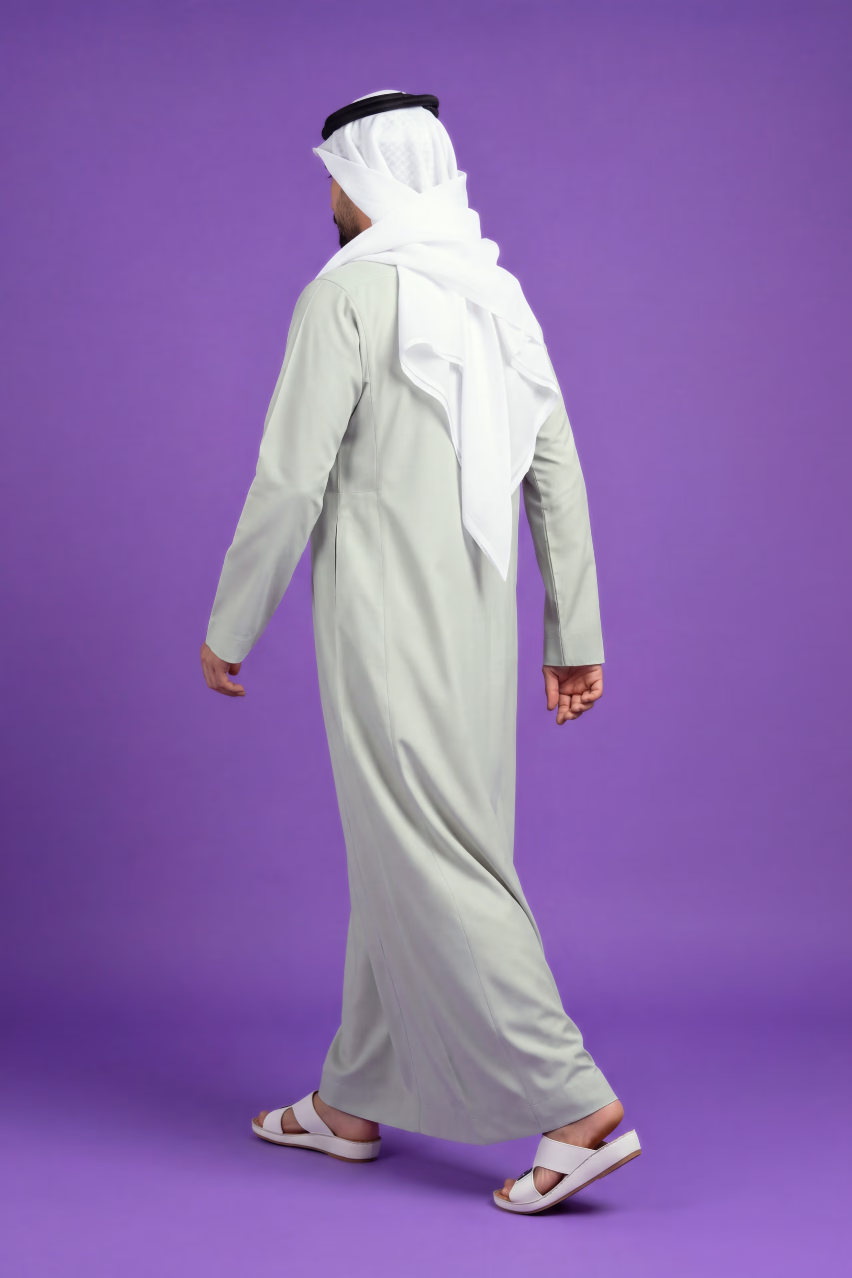 Pale Green Saudi Thobe