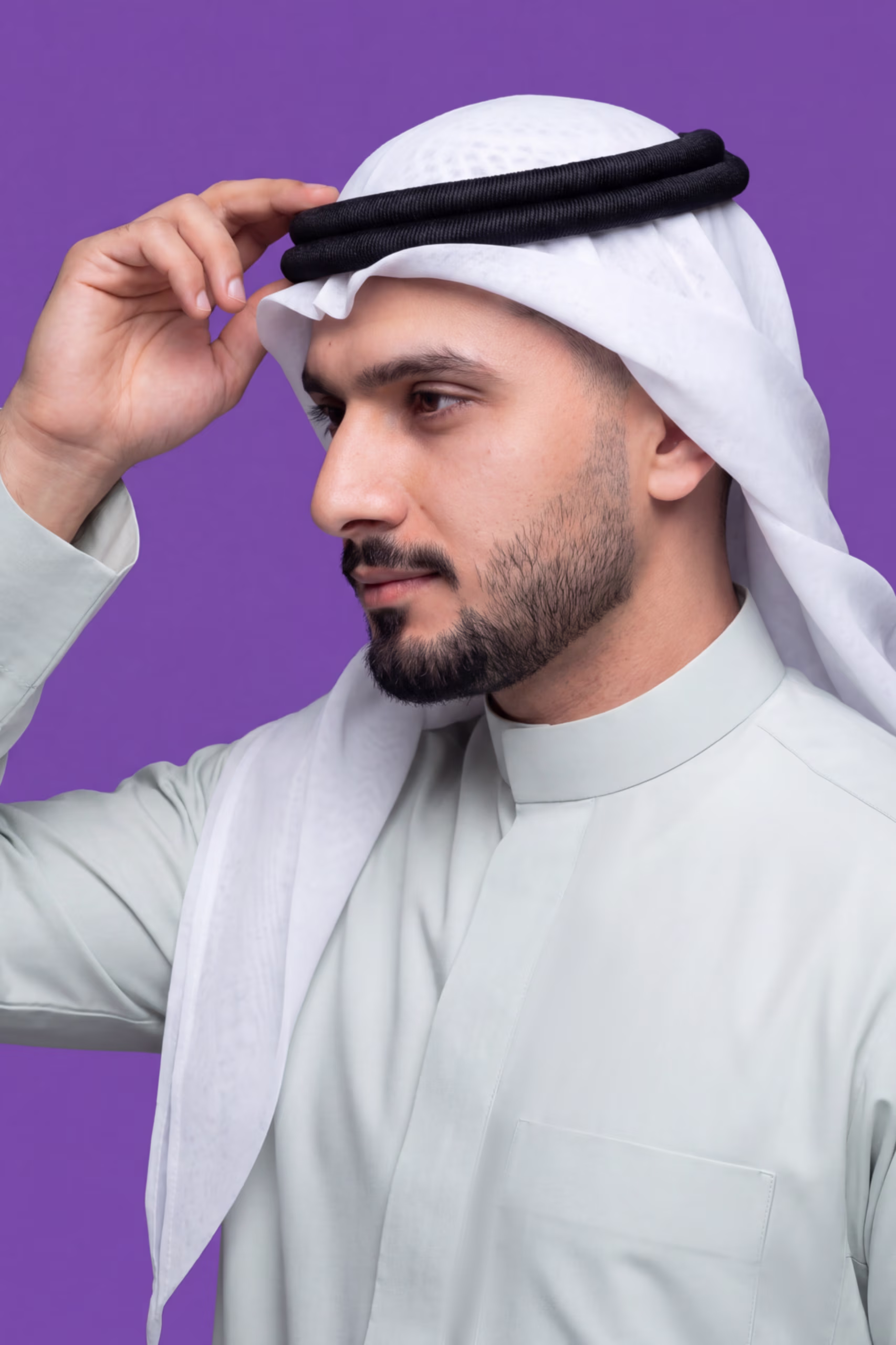 Pale Green Saudi Thobe