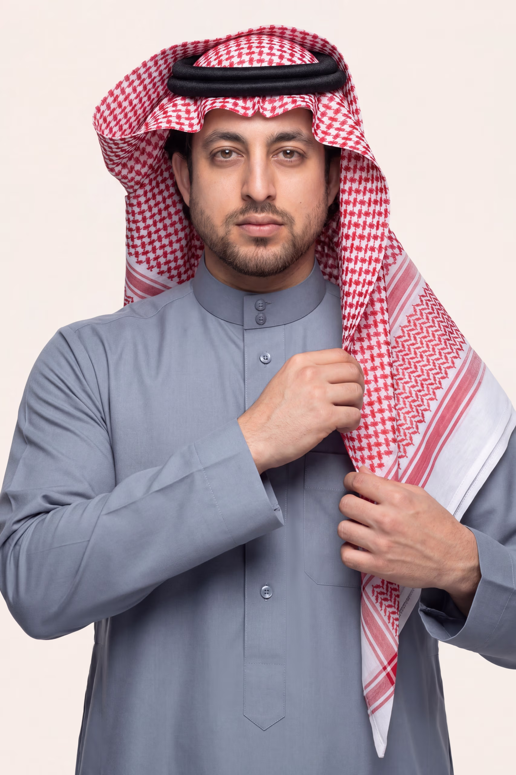 Slate Blue Saudi Thobe 2