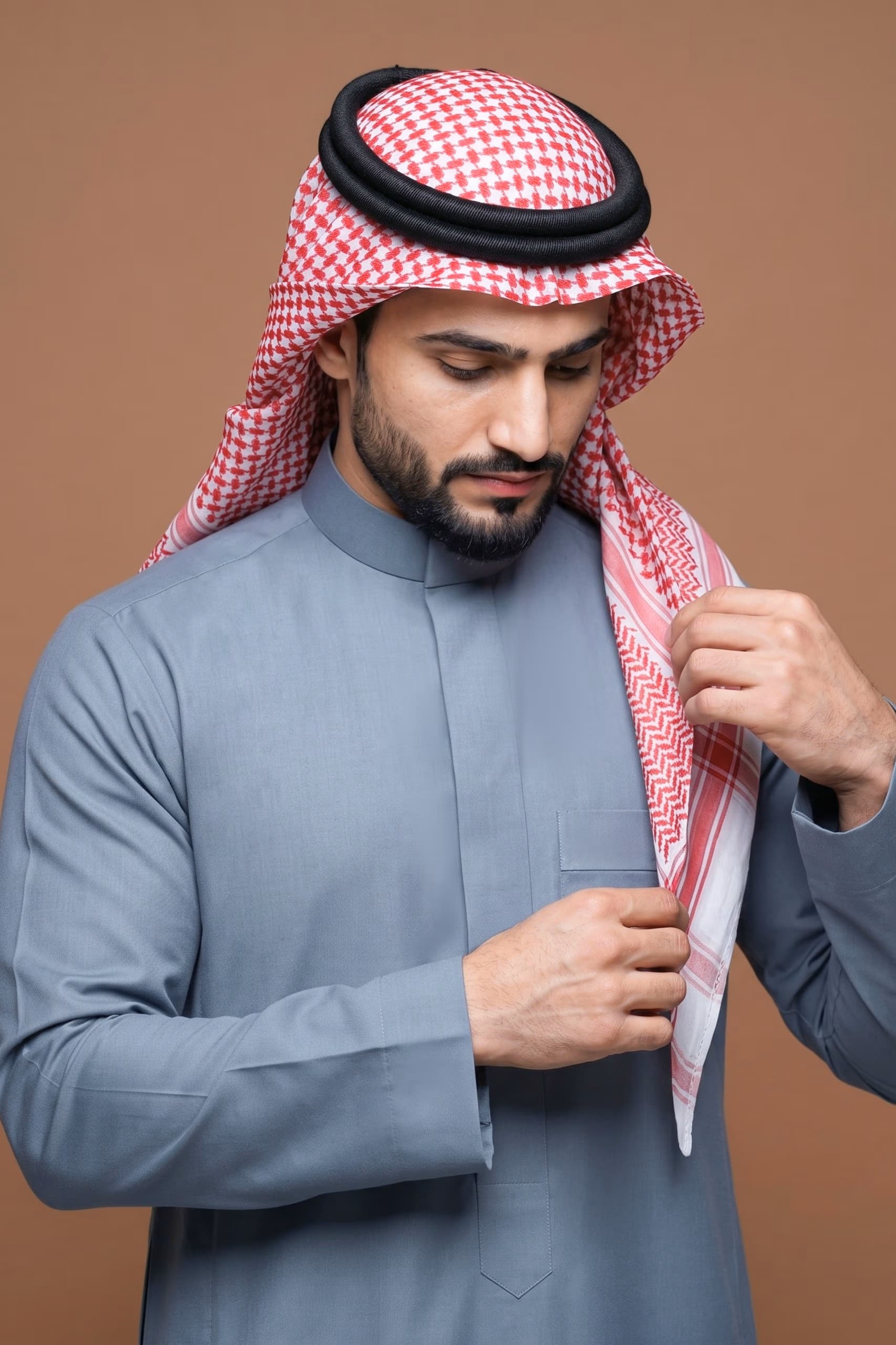 Light Blue Saudi Thobe 6