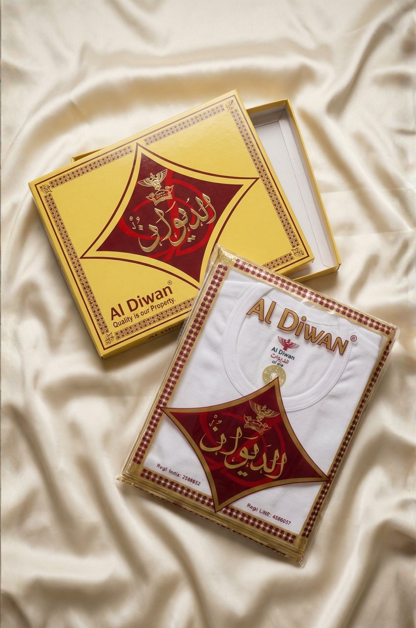 Al Diwan Faneela ComfortFit 100% Cotton Undershirt 1