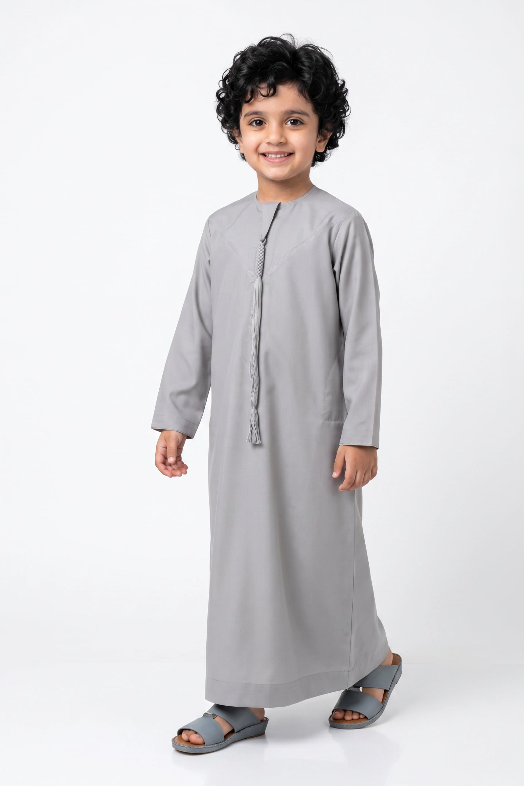 Neutral Stone Kids Kandora 1