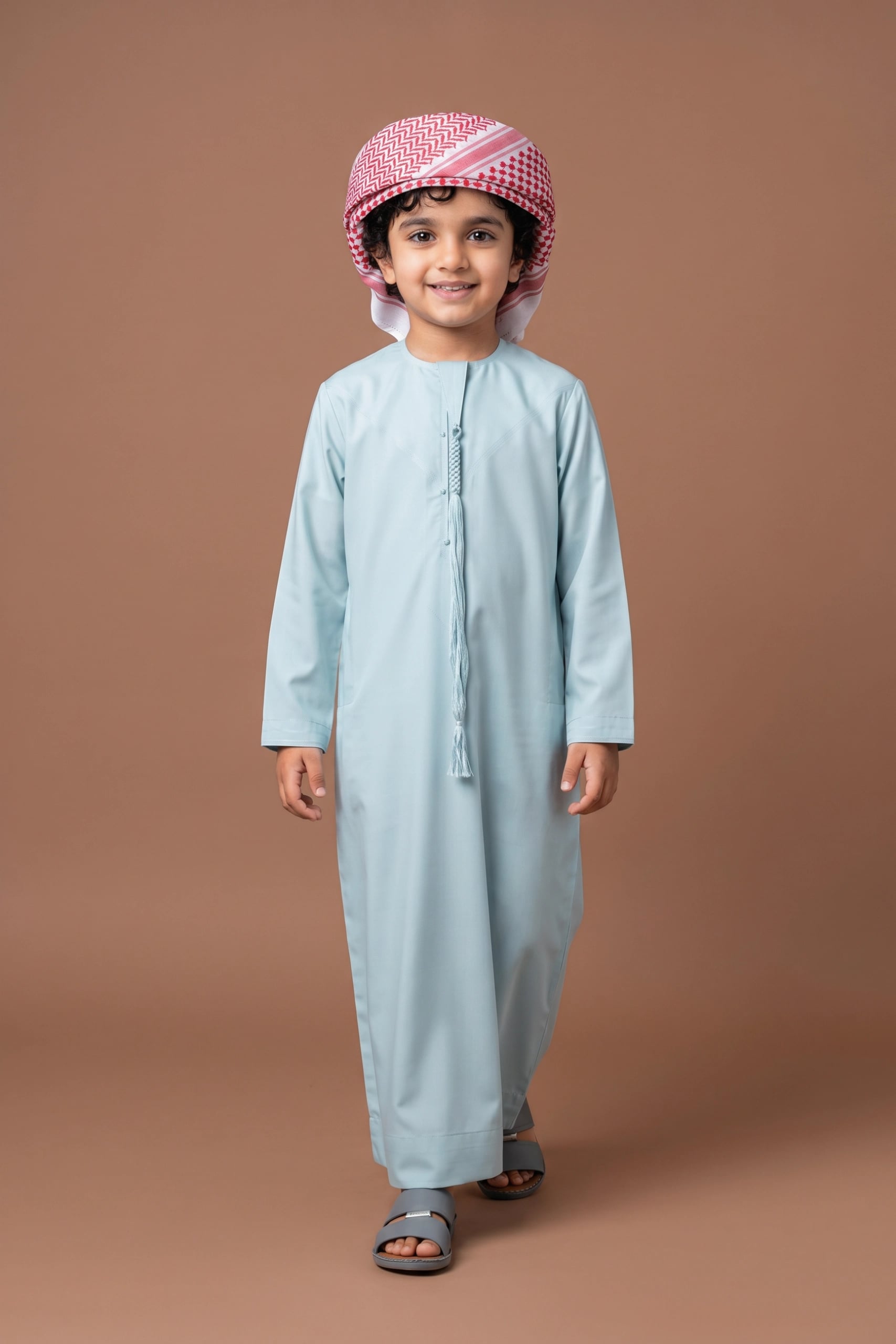 Powder Blue Kids Kandora 1