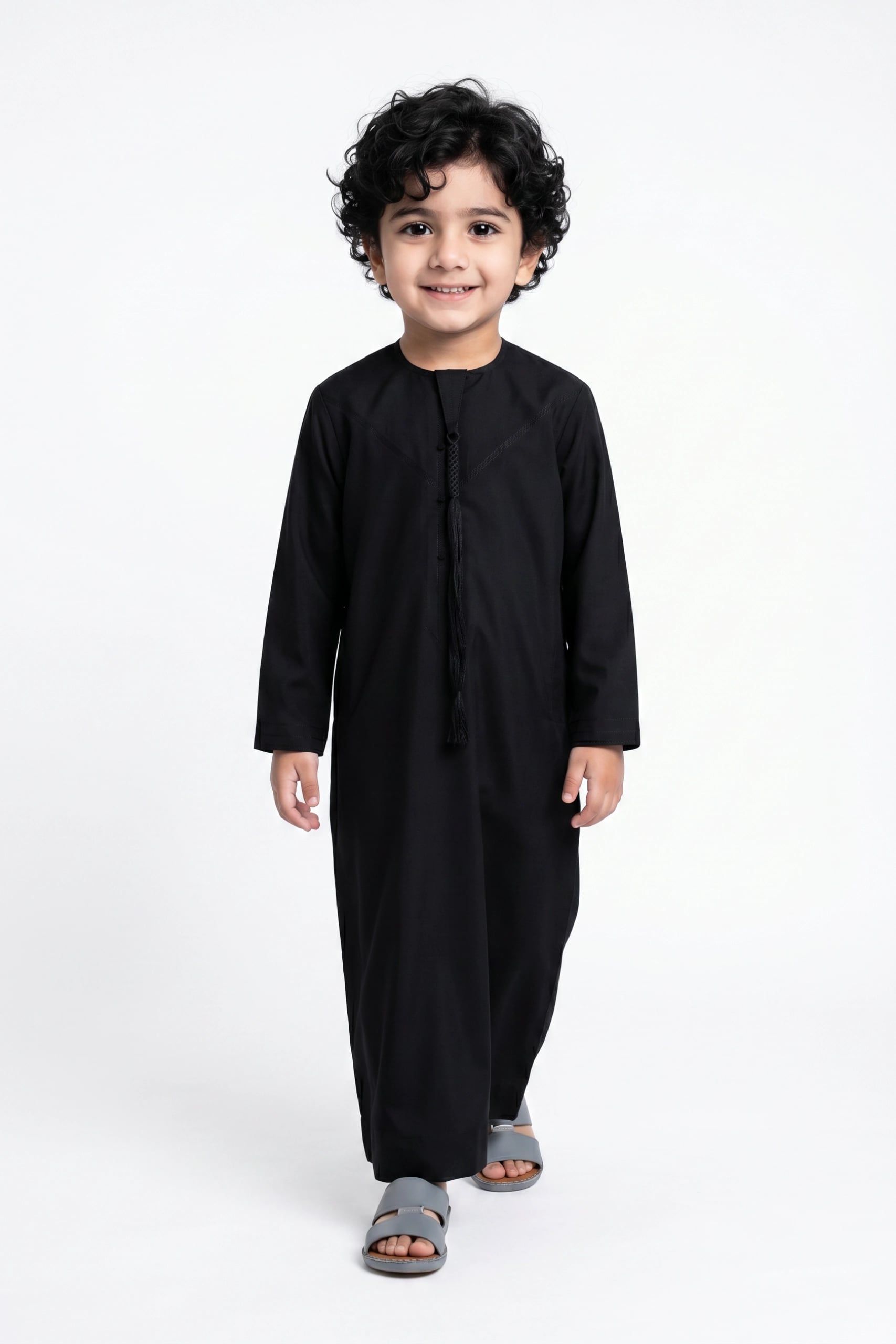  Classic Black Kids Kandora 1