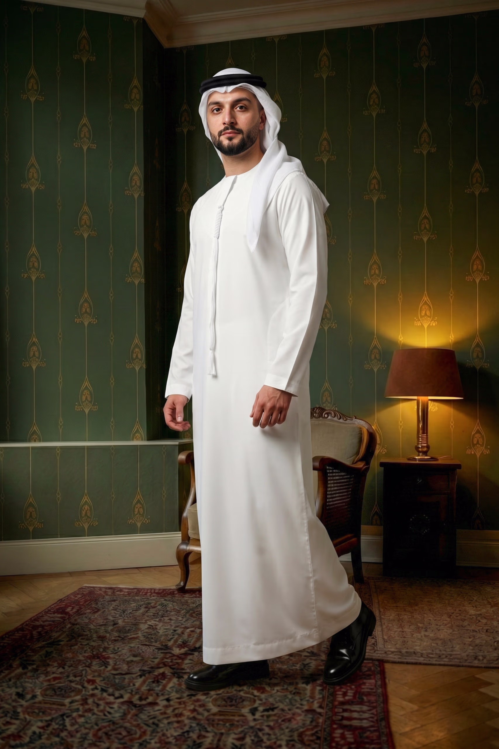 Luxury Off White Emirati Kandura 1