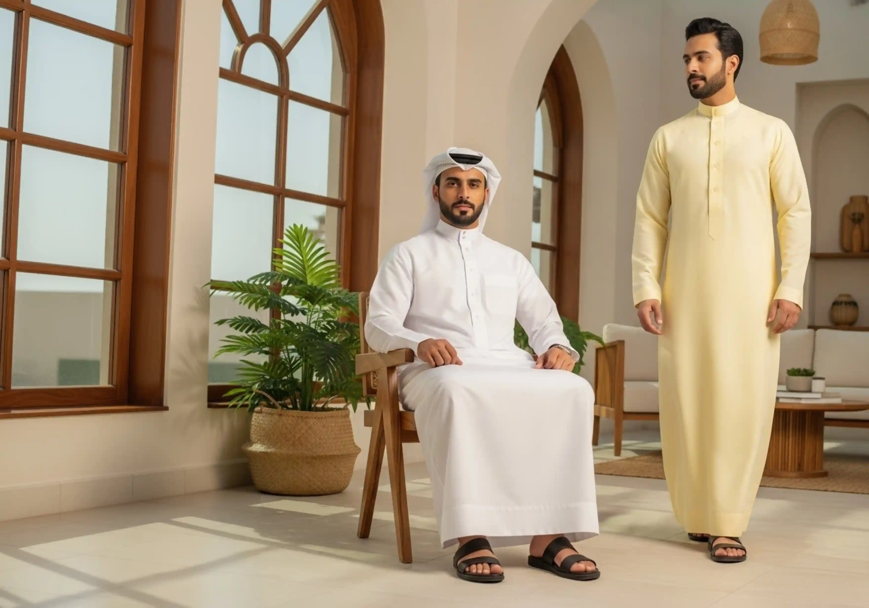 Shabab Al Yola's Dishdasha - Gulf region formal traditional dress